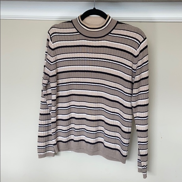 Striped Ribbed Sweater - Picture 1 of 3